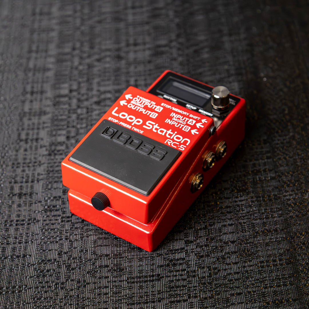 Boss - RC5 Loop Station  w/ Factory Box & User Guide - NOS - "MINT"