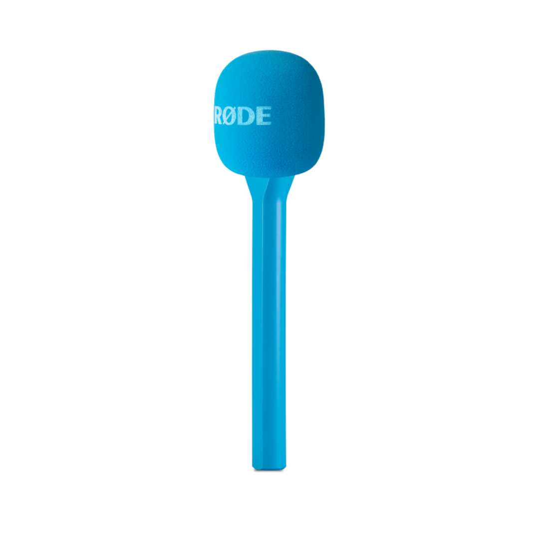 Rode Microphones Interview GO Handheld Adaptor For Wireless GO - Blue