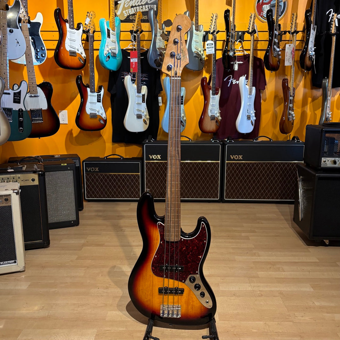 Squier - Classic Vibe '60s Marked Fretless Jazz Bass (3-TSB - No Case Or Bag - 2025) - USED