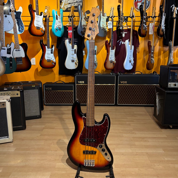 Squier - Classic Vibe '60s Marked Fretless Jazz Bass (3-TSB - No Case Or Bag - 2025) - USED