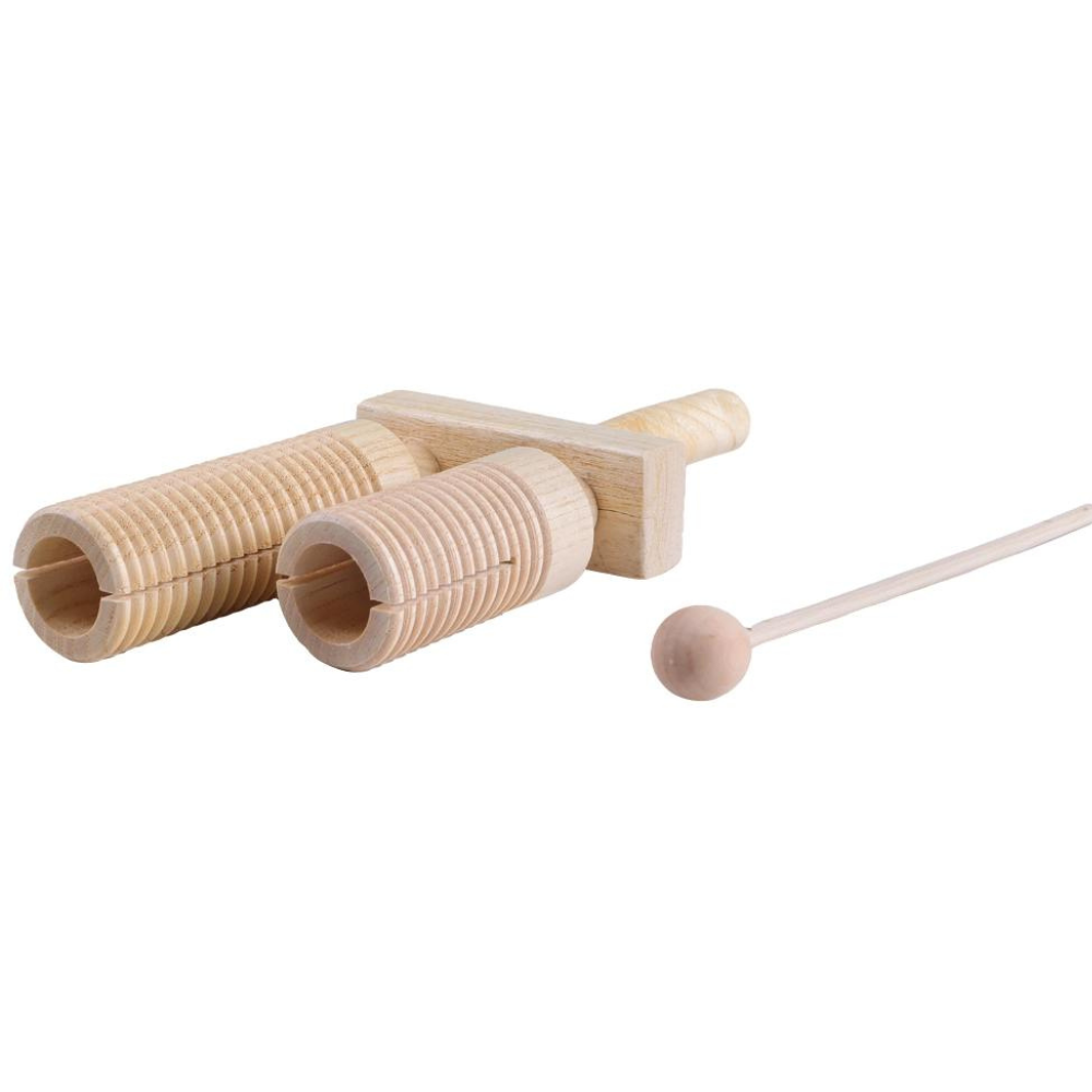 Granite Percussion Mini Wooden Agogo 6.5
