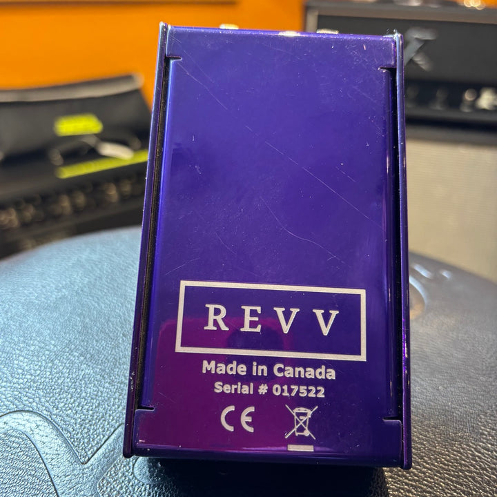 Revv - G3 Overdrive - Distortion w/ Box  (V1 - Purple) - USED