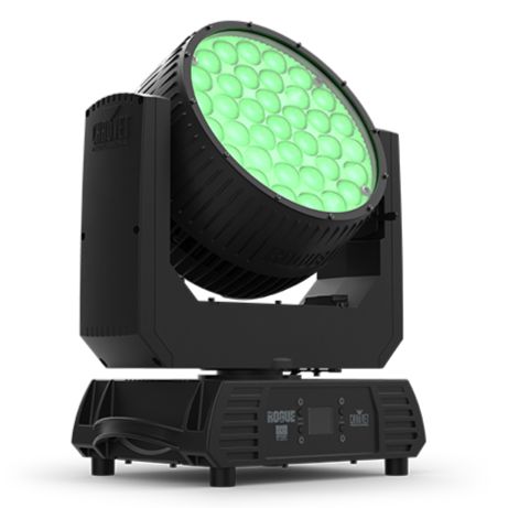Chauvet Pro ROGUE-OUTCAST3X-WASH Fully featured IP65 RGBW LED yoke wash fixture with LED zone control