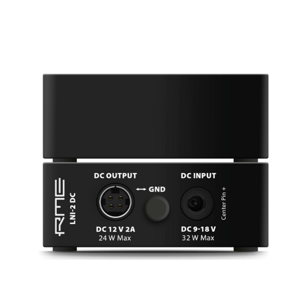 RME LNI-2 DC Filter Low Noise Isolating DC Filter 12 Volt 2 Ampere DC Input & Output