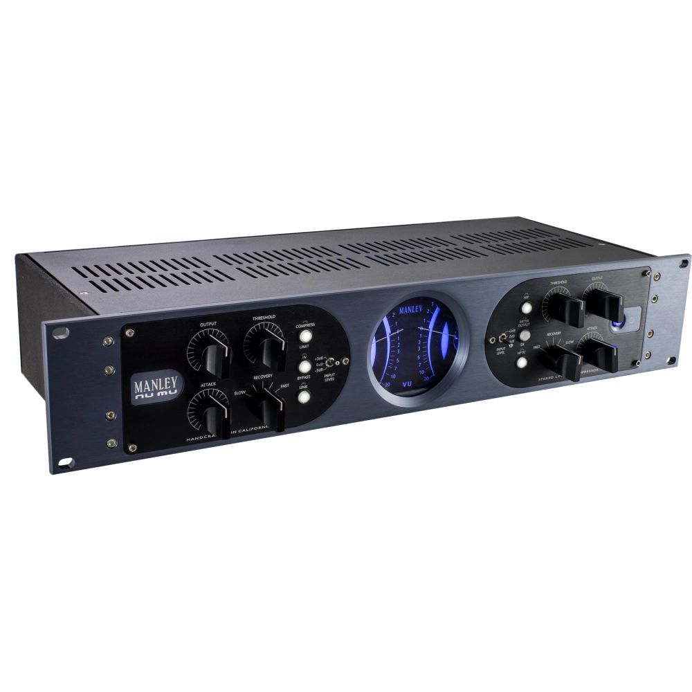 Manley NU MU Dual-Channel Tube/Solid State Hybrid Compressor/Limiter