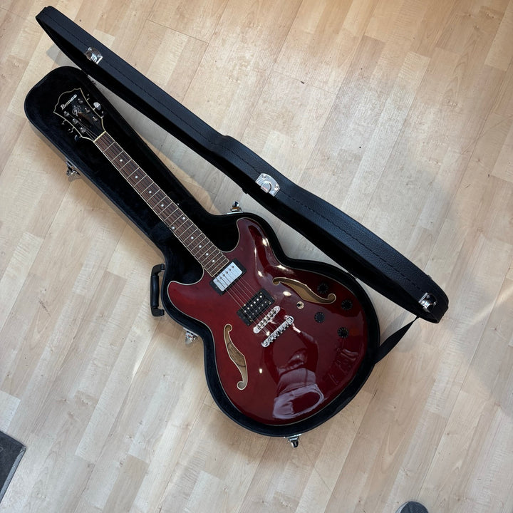 Ibanez - Artcore AS-73 Cherry w/ Hard Shell Case (2007) - USED.