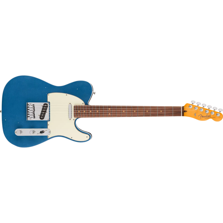 Fender American Ultra Luxe '60s Telecaster Custom (Lake Placid Blue) Electric Guitar