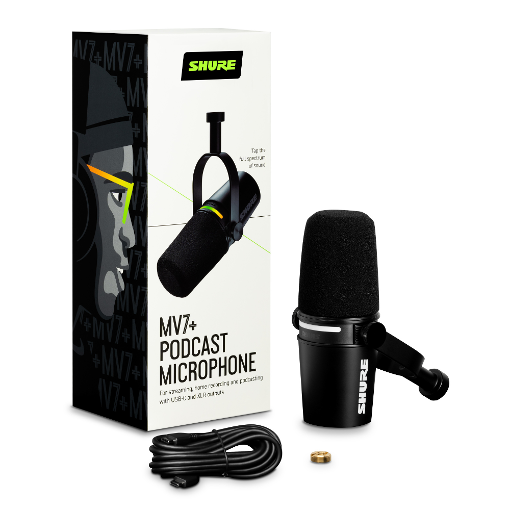 Shure MV7+ Podcast Kit Bundle – Music City Canada
