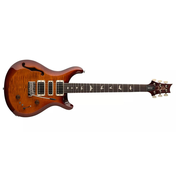 PRS S2 Special Semi-Hollow Electric Guitar (Dark Cherry Sunburst)