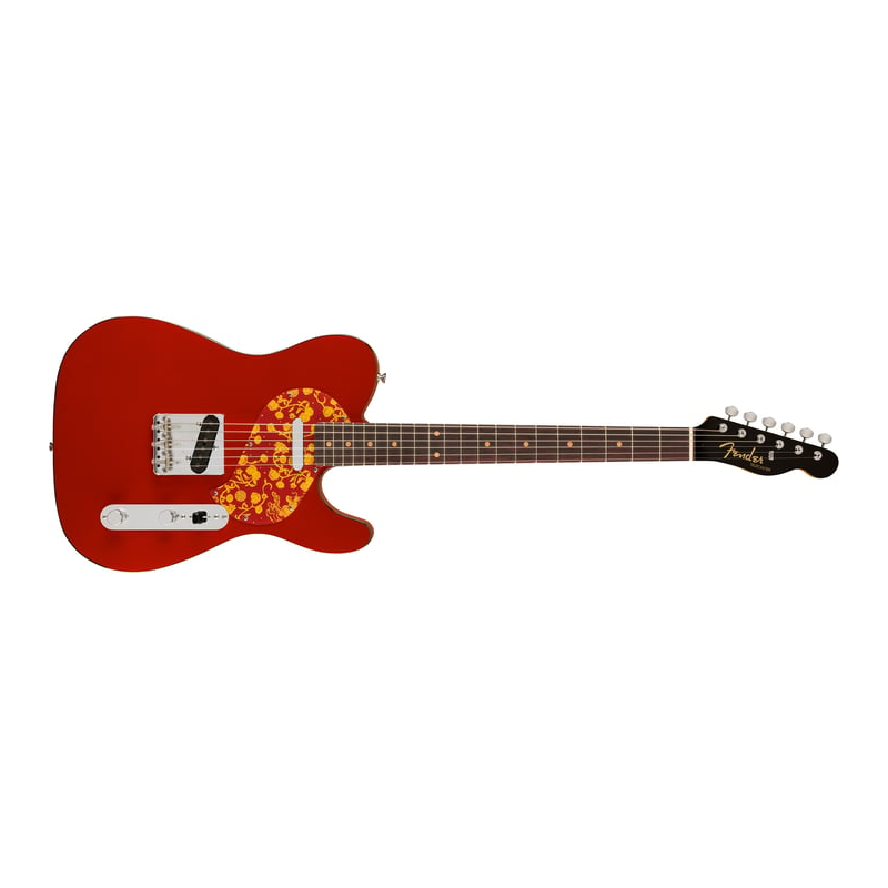 Fender Limited Edition Raphael Saadiq Telecaster (Dark Metallic Red) Electric Guitar