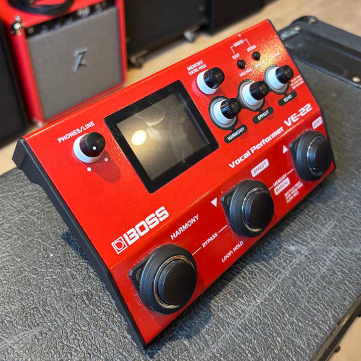 Boss - VE22 Vocal Performer Voice Processor w/Box & Boss VE22 User Guide (2025)  - USED
