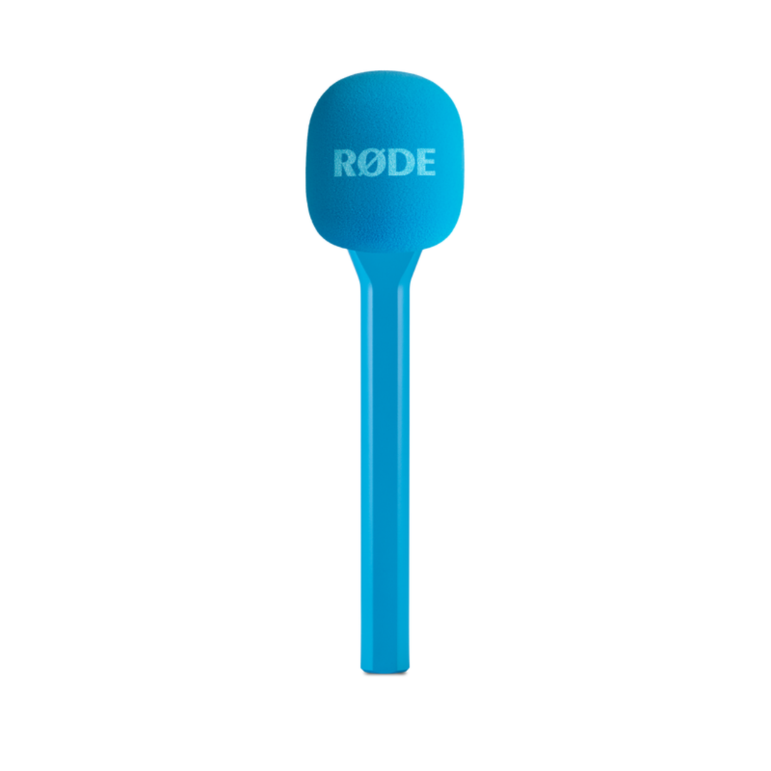 Rode Microphones Interview GO Handheld Adaptor For Wireless GO - Blue