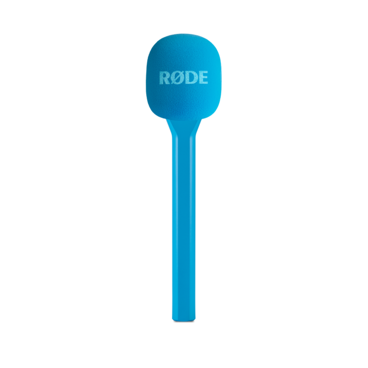 Rode Microphones Interview GO Handheld Adaptor For Wireless GO - Blue
