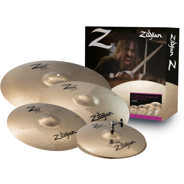 Zildjian ZCSTD Z Custom Standard Cymbal Pack - 14", 16", 18" & 20"