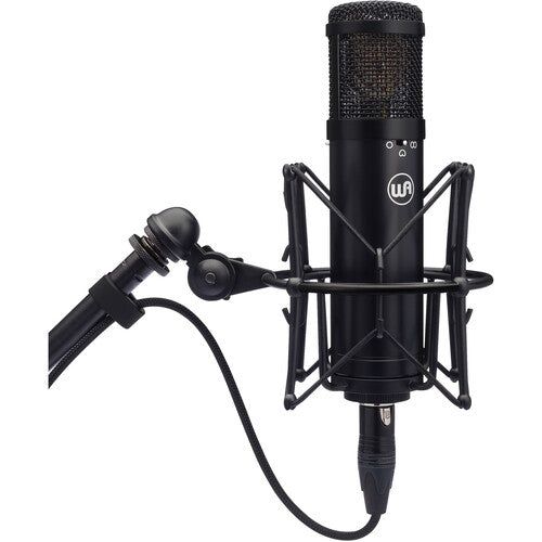 Warm Audio WA47JR-BLK FET Transformerless Multi-Pattern 47 style condenser Mic - Black