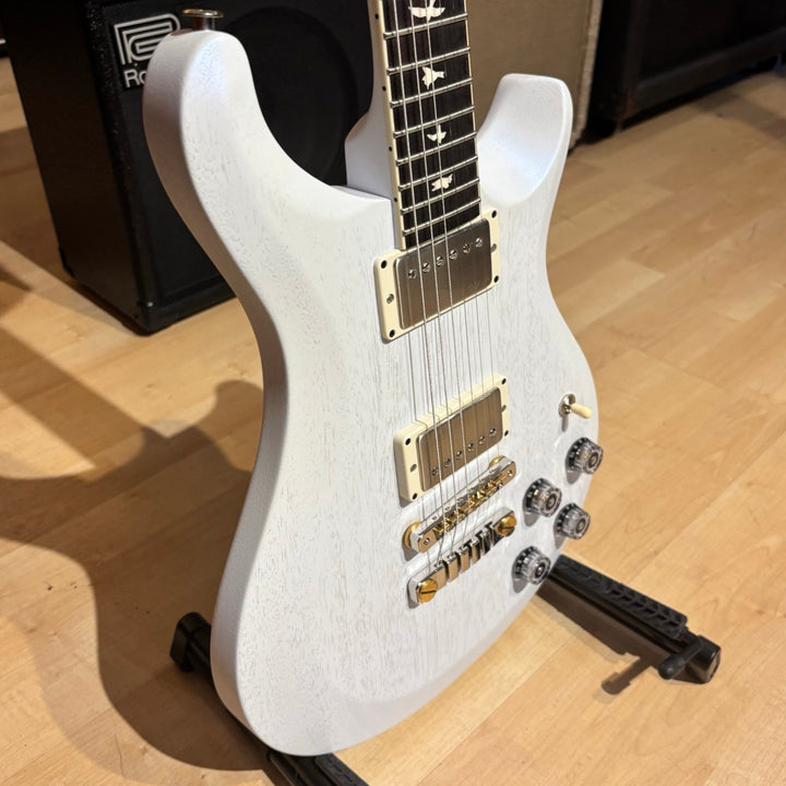 PRS S2 - McCarty 594 Thinline NITRO Satin White  w/ Deluxe PRS Gig Bag - Pearl White