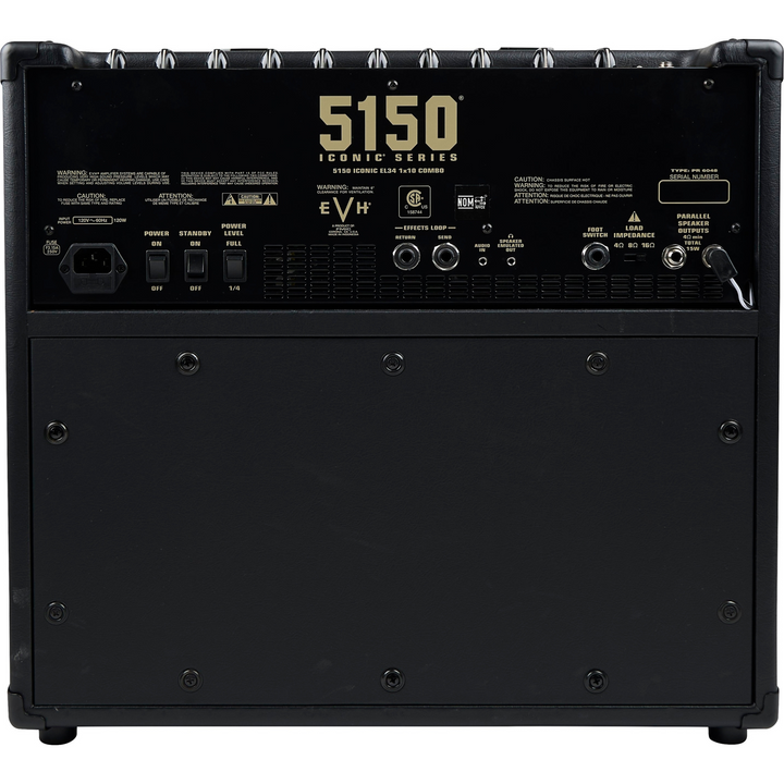 EVH 5150® Iconic® Series 15W EL34 1X10 Combo - Black 120V
