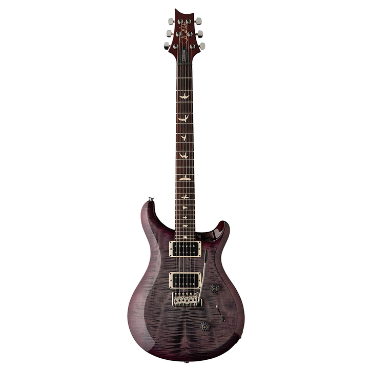 PRS S2 Custom 24 with Gig Bag (Faded Gray Black Purple Burst)