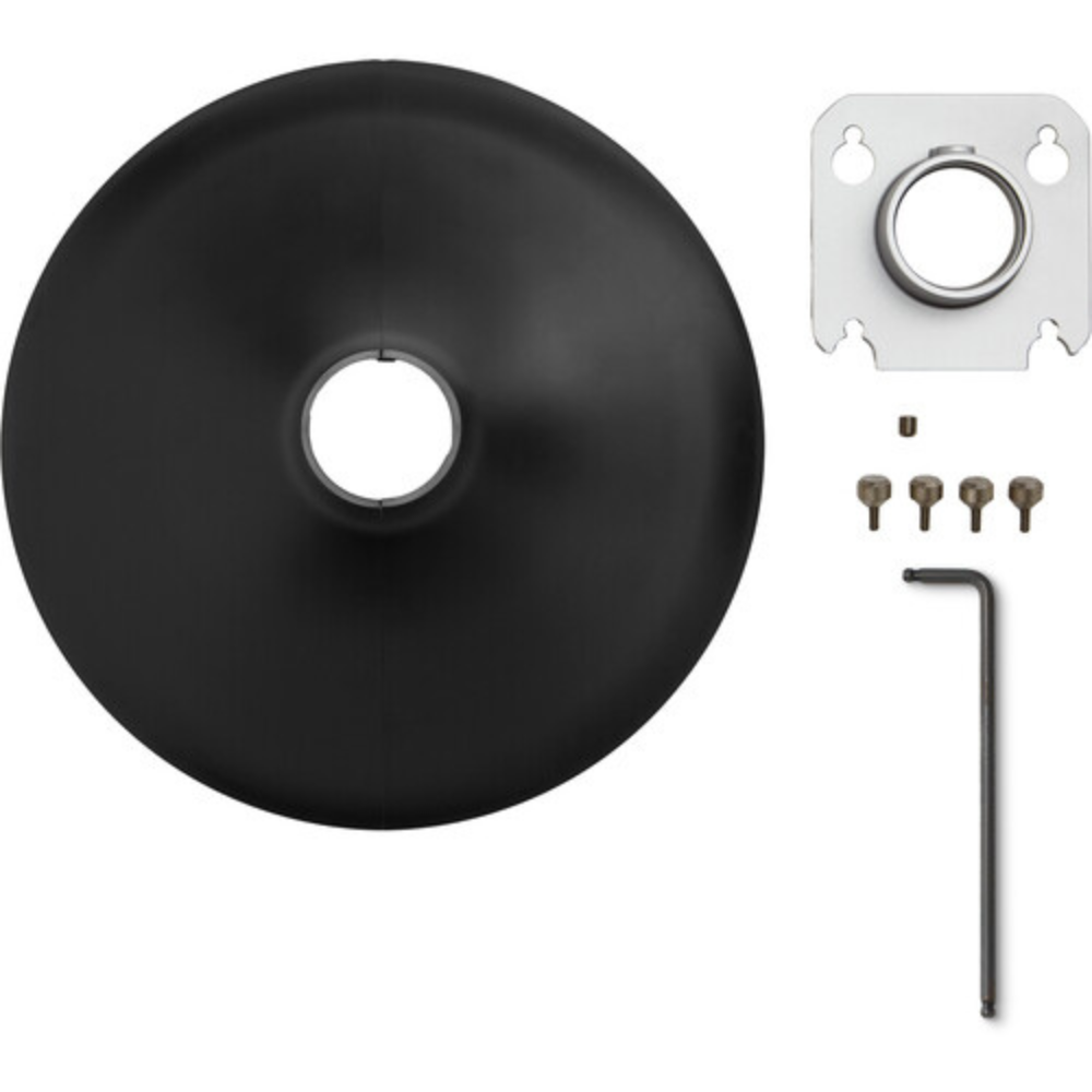 Shure A901B-R-PM-1.5IN 1/5 Inch Pole Mount Kit for MXA901 Microphone - Black