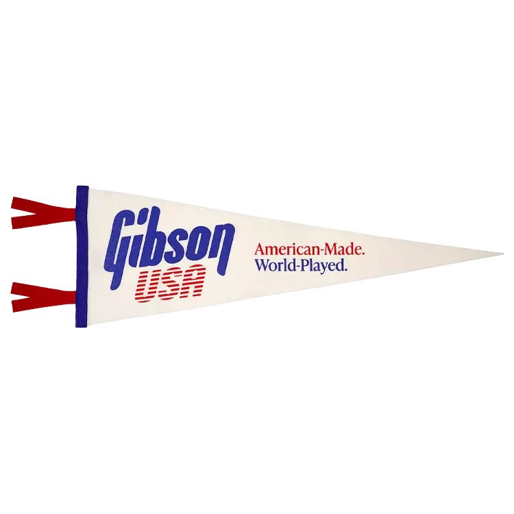 Gibson GL-PENN-AMWP "American Made, World Played" Oxford Pennant