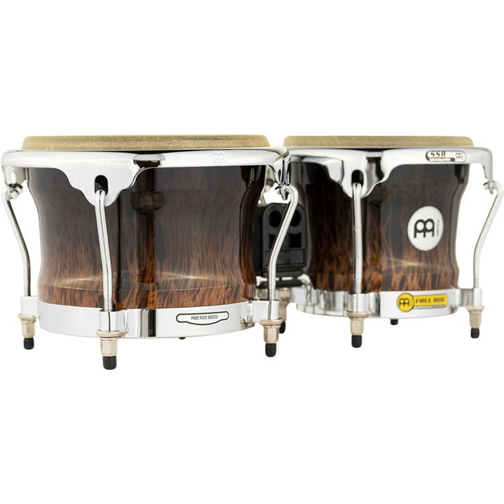 Meinl Percussion Professional Series FWB400 Wood Bongo Brown Burl