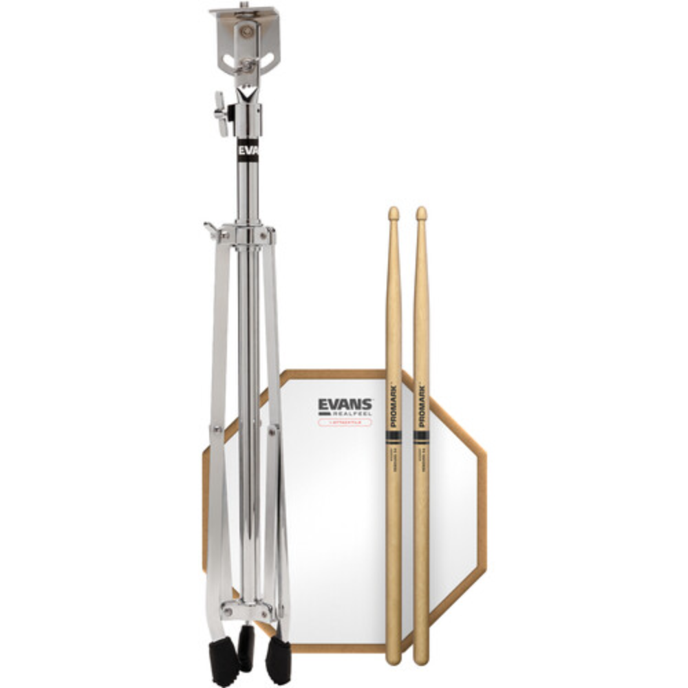 Evans EVSP-RF10G-AT RealFeel by EVANS Attacktile Mountable Drum Pad Scholastic Pack, 10"