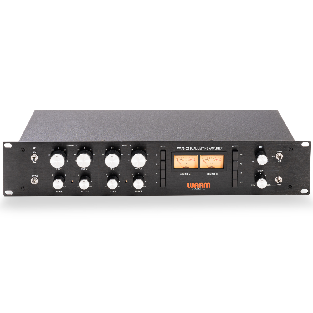 Warm Audio WA76-D2 Dual-Channel Discrete Analog FET Compressor