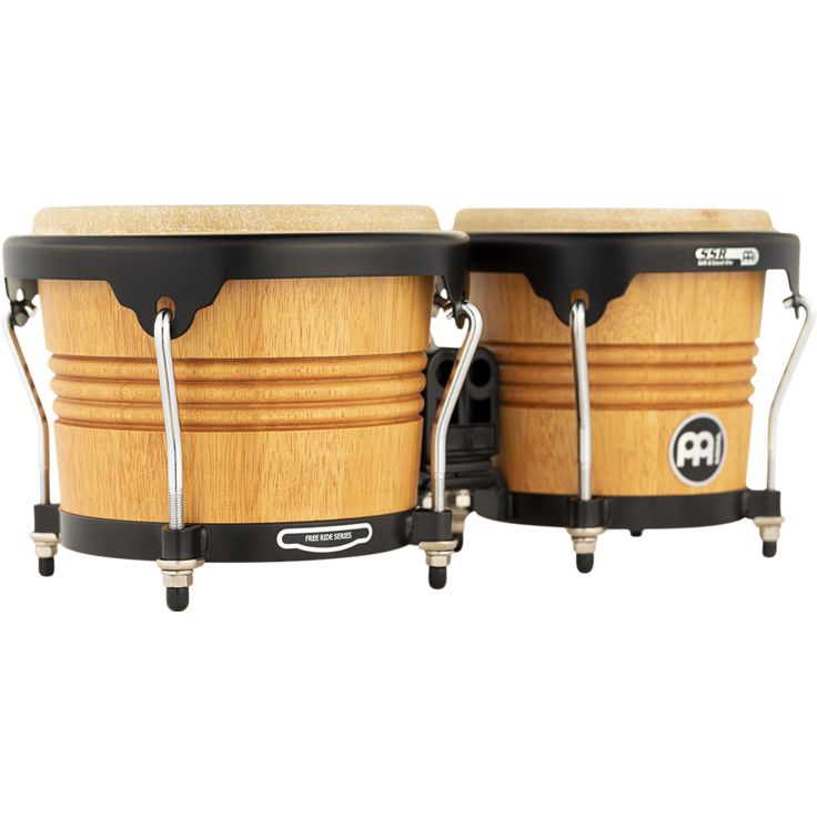 Meinl Percussion MarathonÂ® Series FWB190 Wood Bongo Super Natural