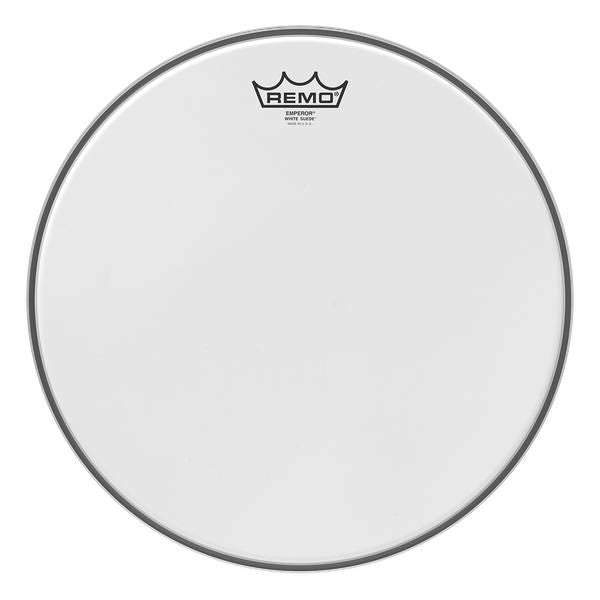 Remo BE-0808-WS Batter, EMPEROR, WHITE SUEDE, 8" Diameter