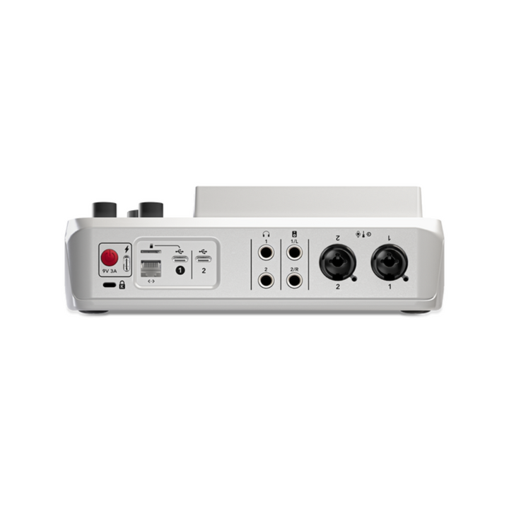 Rode RODECaster DUO - Compact Audio Production Studio - White