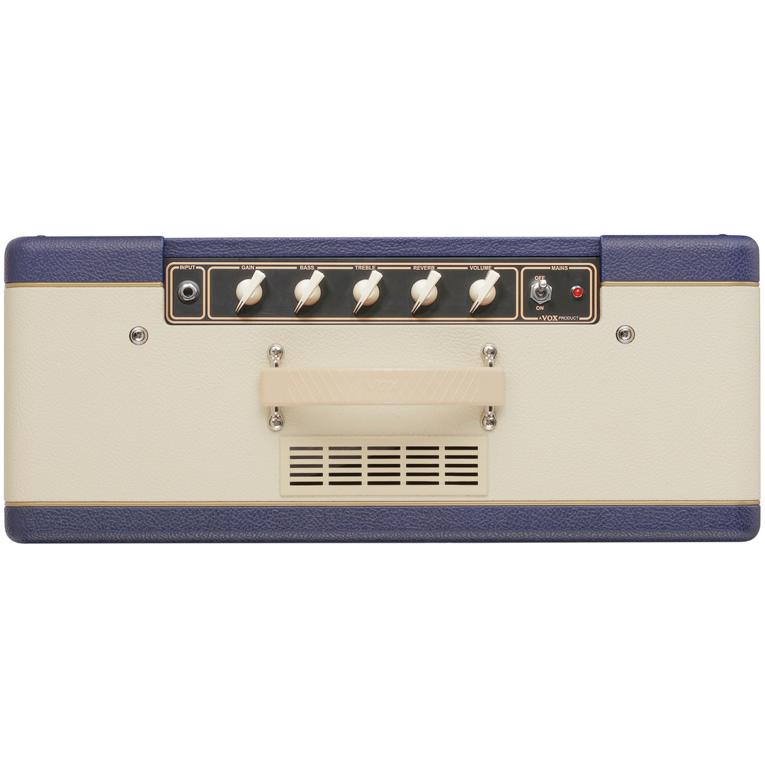 Vox AC10C1TTBC LTD 10W Valve Combo 10" Speaker Single Channel Blue/Cream Two-Tone  w/ VX10 Speaker