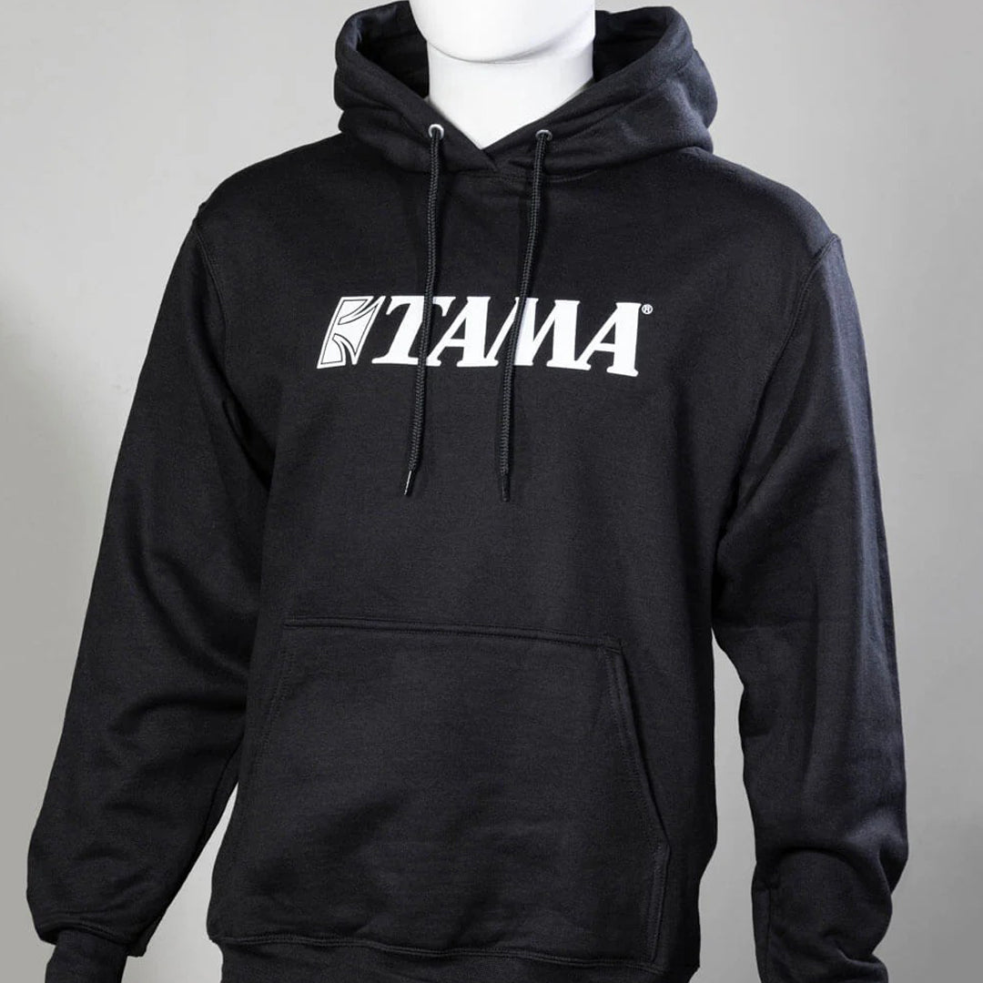 Tama TAMH02XXL - Tama Printed Logo Black Lightweight Zip-Up Hoodie - XXL