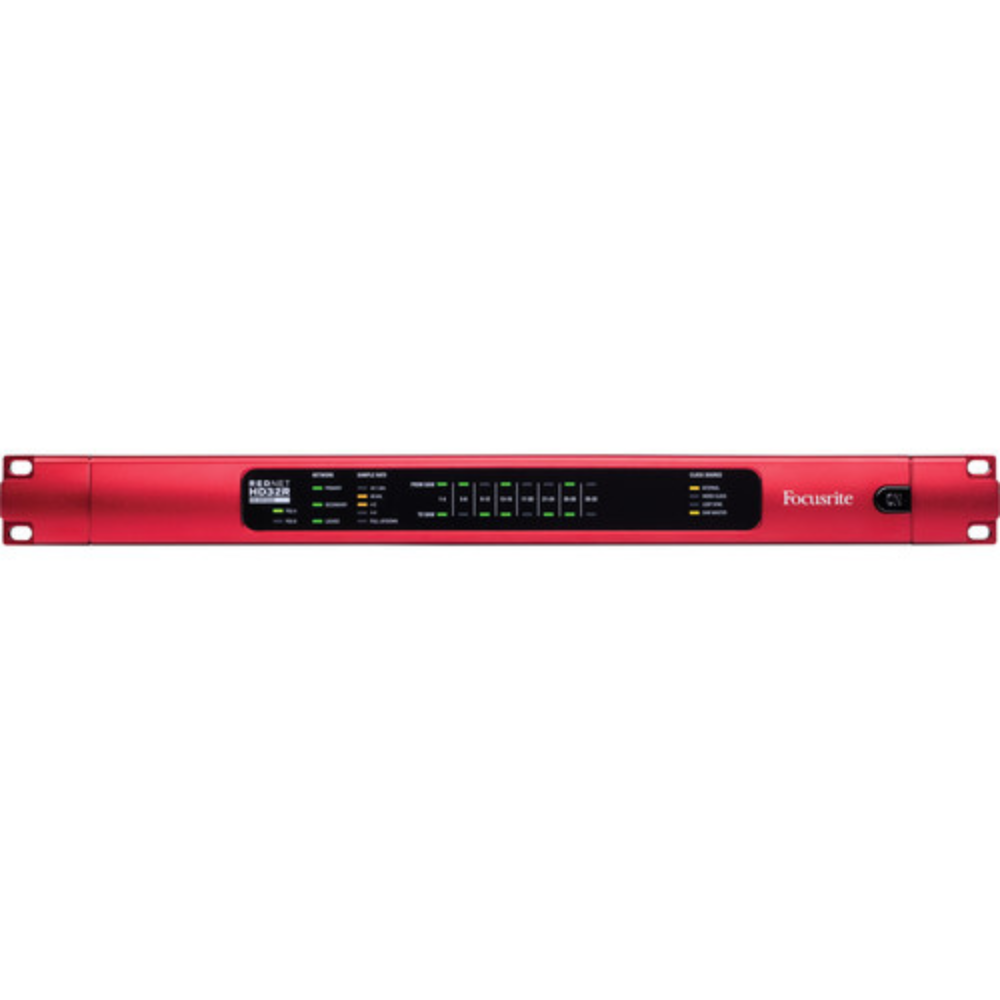 Focusrite RedNet HD32R 32-Channel Dante Networks Pro Tools | HD Bridge
