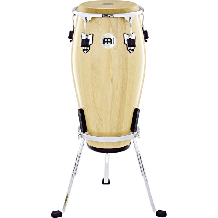 Meinl Percussion 11" MarathonÂ® Exclusive Series Quinto Natural Chrome plated HW True Skin Buffalo Head