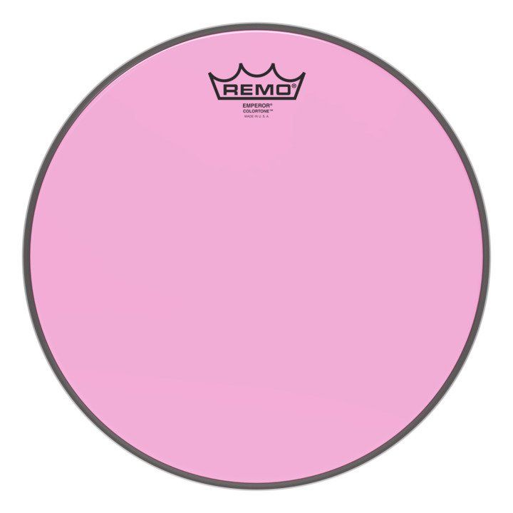 Remo BE-0312-CT-PK Batter, EMPEROR, COLORTONE, 12" Diameter, Pink