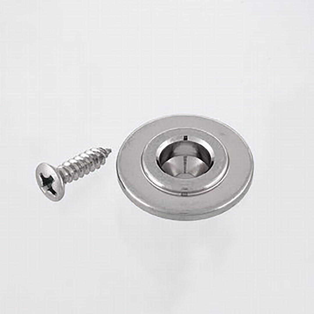 Allparts AP-6710-B10 Chrome Bass String Guide - 25 Piece Bulk Pack