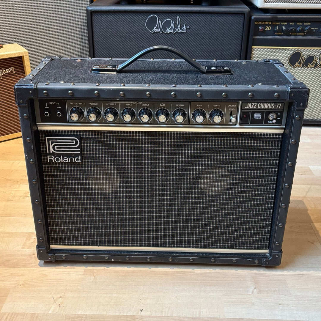 VINTAGE MIJ- Roland JC-77 Jazz Chorus 2x10 - 80 Watt Solid State Combo (1985) - USED
