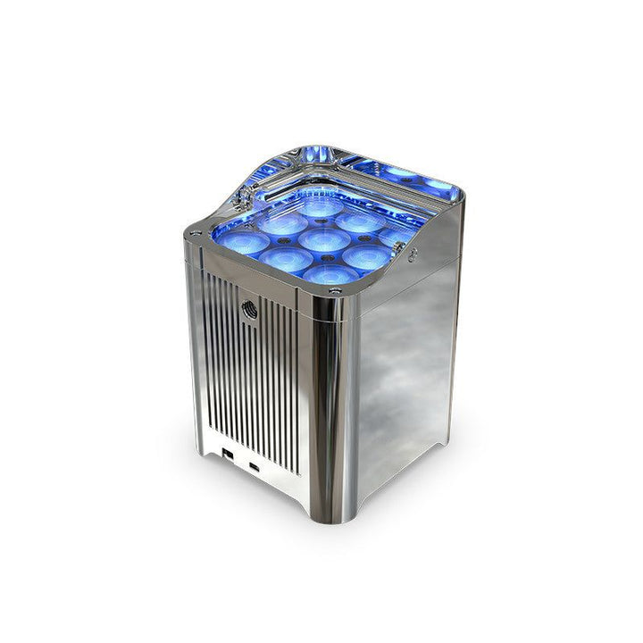 Chauvet Pro WELL-FITXX6 Kit of (6) IP65 Wireless LED Wash Comes in chargeable flight case with RF remote
