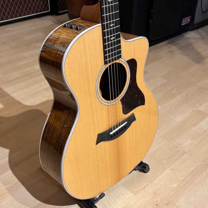 Taylor Sunset Blvd 214ce DLX Figured Ovangkol w/ Deluxe Taylor HD Case