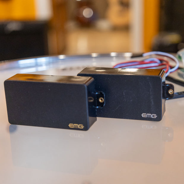 Pickup Attivo Per Chitarra Manico Ponte Set Pickup EMG 81/85 - Foto 11