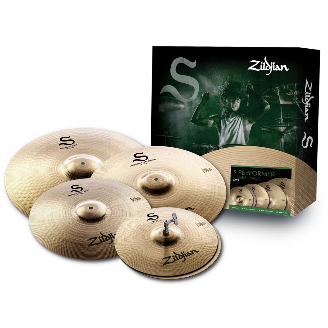 Zildjian S391 S Performer Cymbal Pack - 10", 14", 16", 18" & 20"
