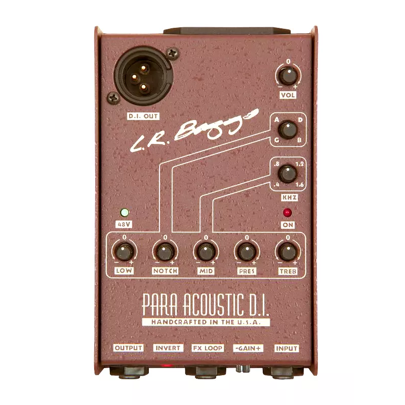 LR Baggs PARA Acoustic DI - External 5BAND Parametric EQ/Di