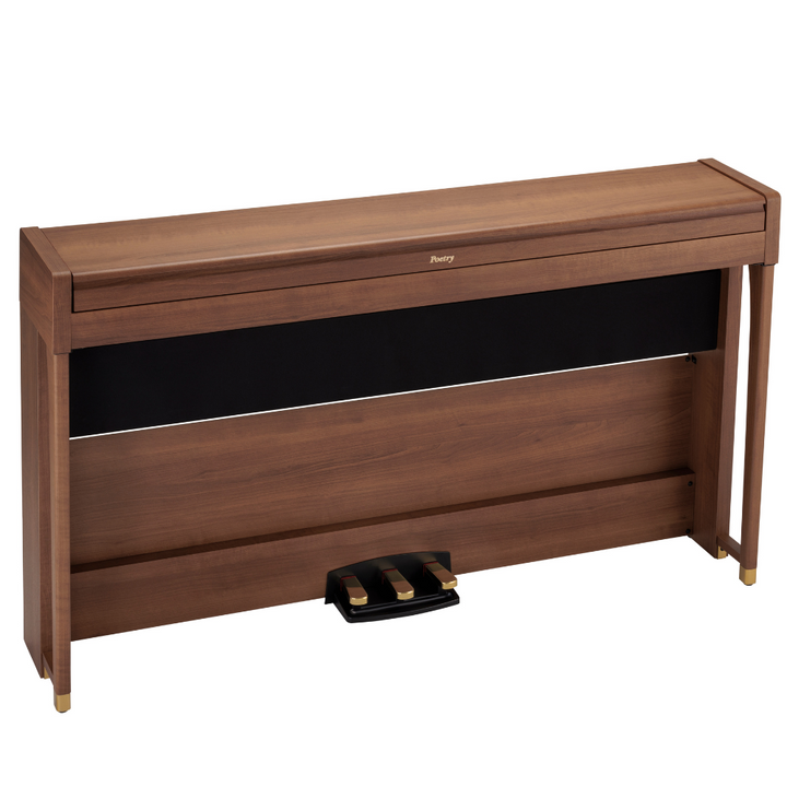 Korg POETRY 88-key RH3 Elegant Upright Digital Piano w/ Bluetooth Audio Playing - Wood Grain Exterior