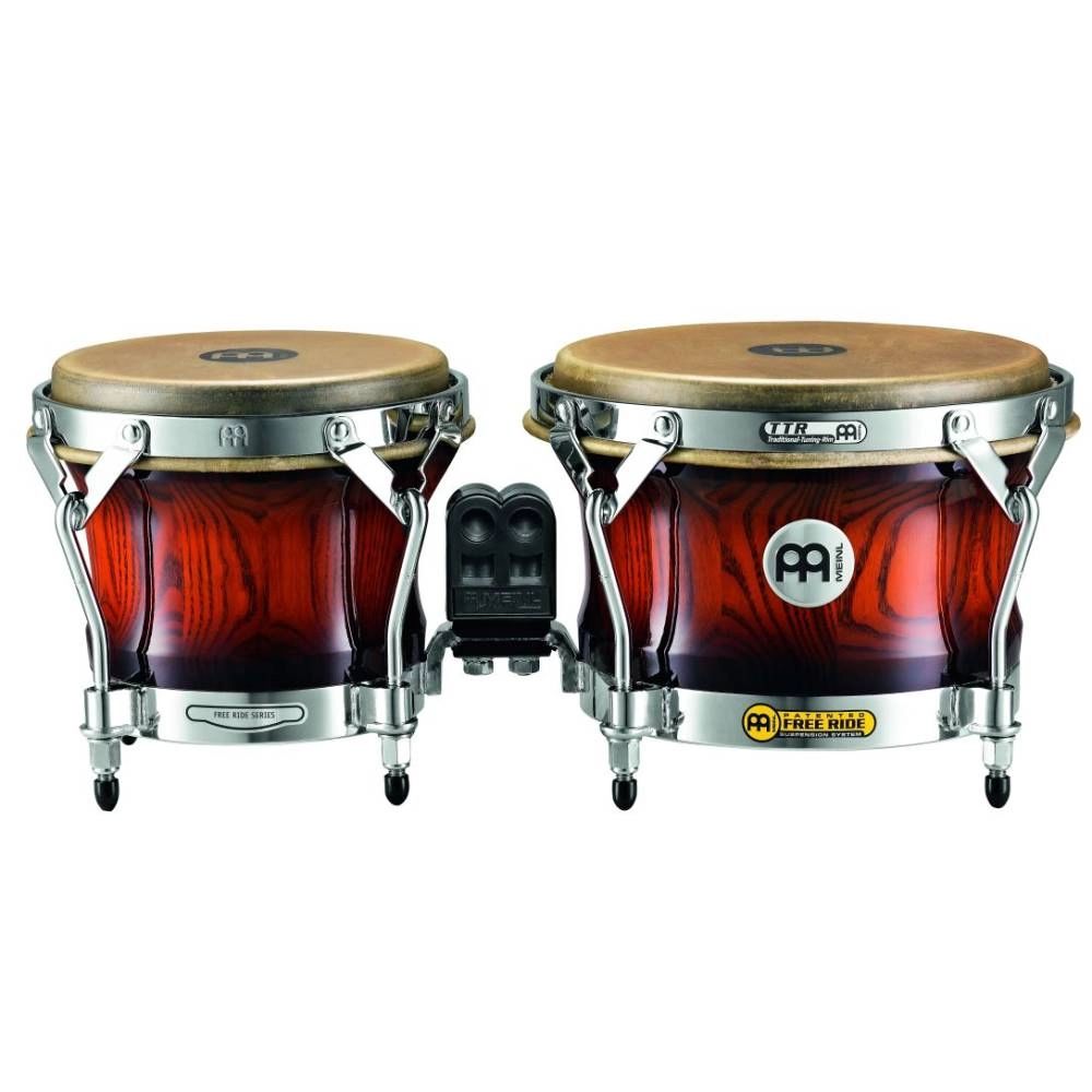 Meinl Woodcraft Bongos - Antique Mahogany Burst