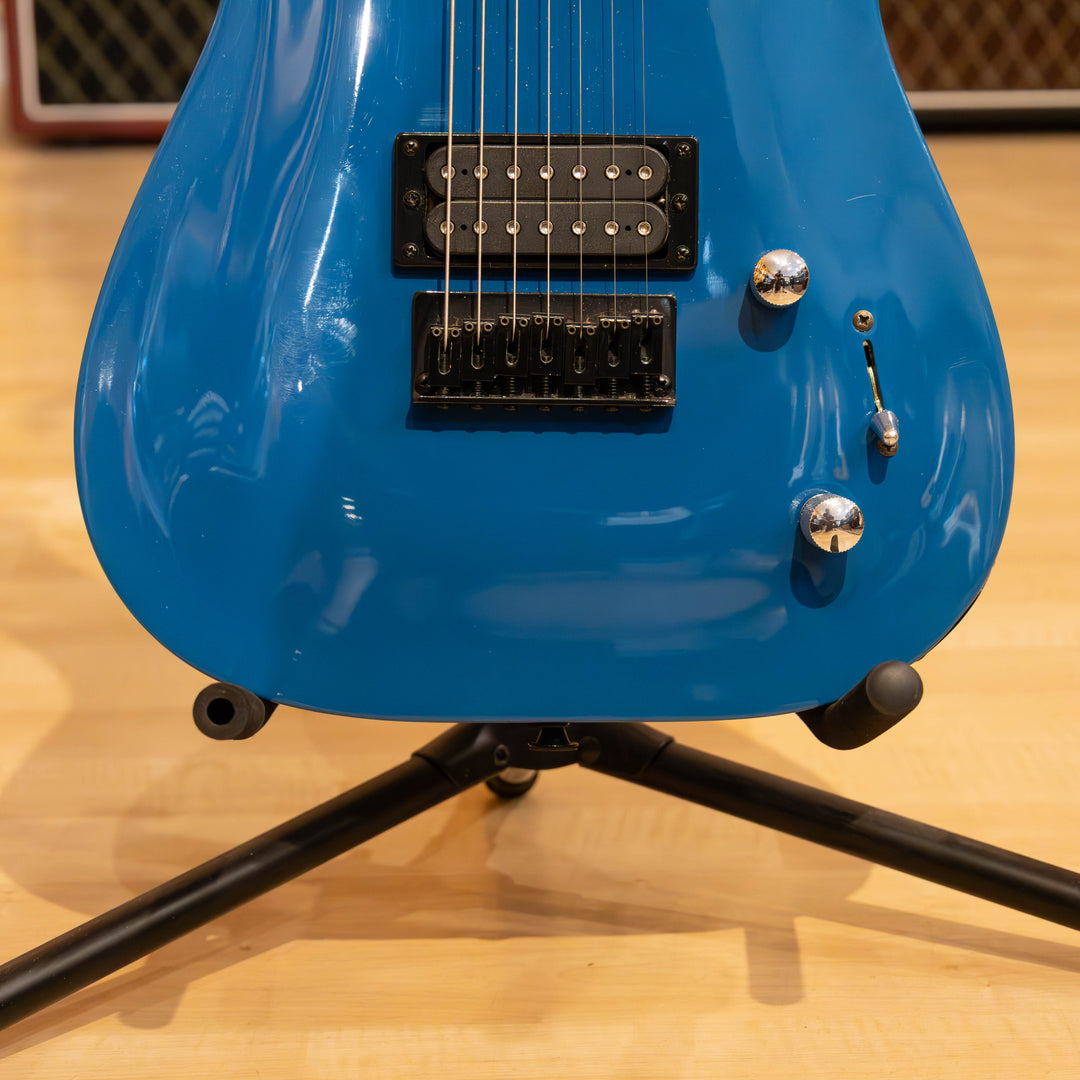 Jackson - FSR Dinky JS-227 (HH) - Bright Blue - Maple  w/Ibanez Pickup Mod - USED
