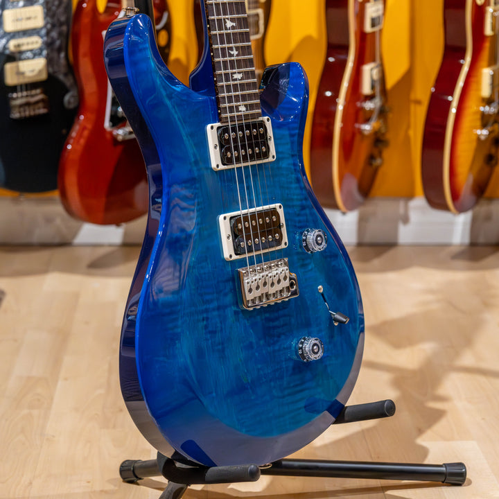 PRS S2 Custom 24 (Lake Blue Burst) 112818::LB: