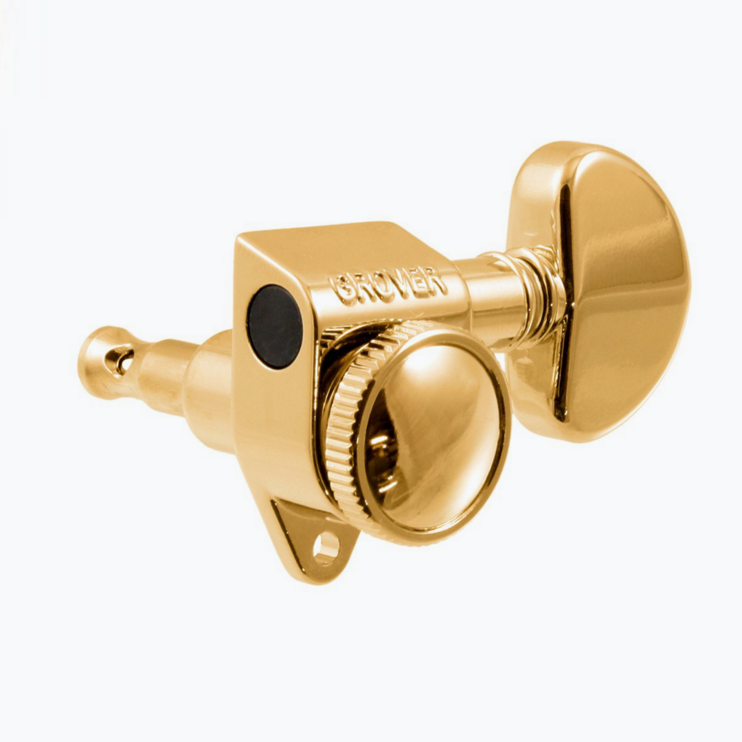 Allparts TK-7935 Grover® 502 Series 3x3 Locking Tuners Gold 502G