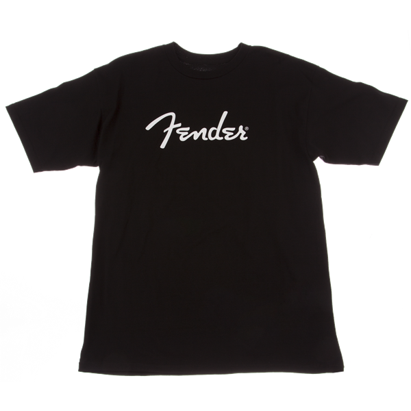 Fender Spaghetti Logo T-Shirt Black