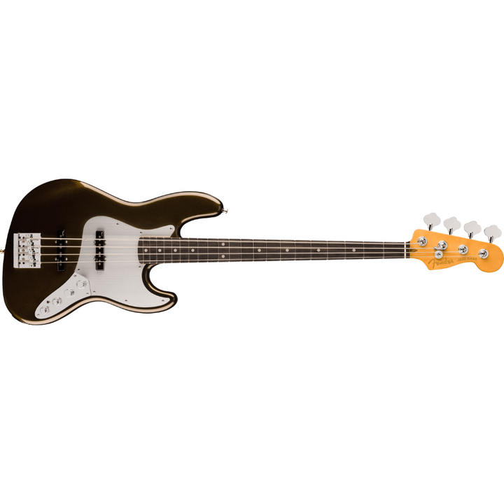 Fender American Ultra II Jazz Bass (Texas Tea) Electric Bass Guitar