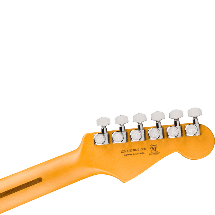 Fender American Ultra II Stratocaster (Left-Handed) Ebony Fingerboard (Texas Tea)  Electric Guitar